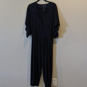 Norma Kamali Navy Jumpsuit
